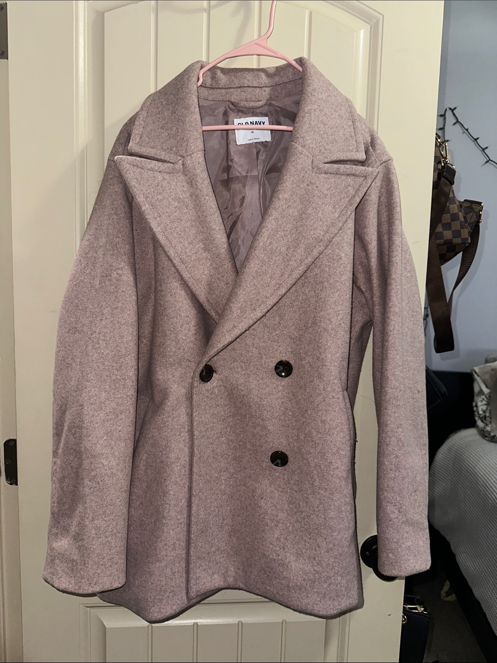 Peacoat in Light Dusty Pink